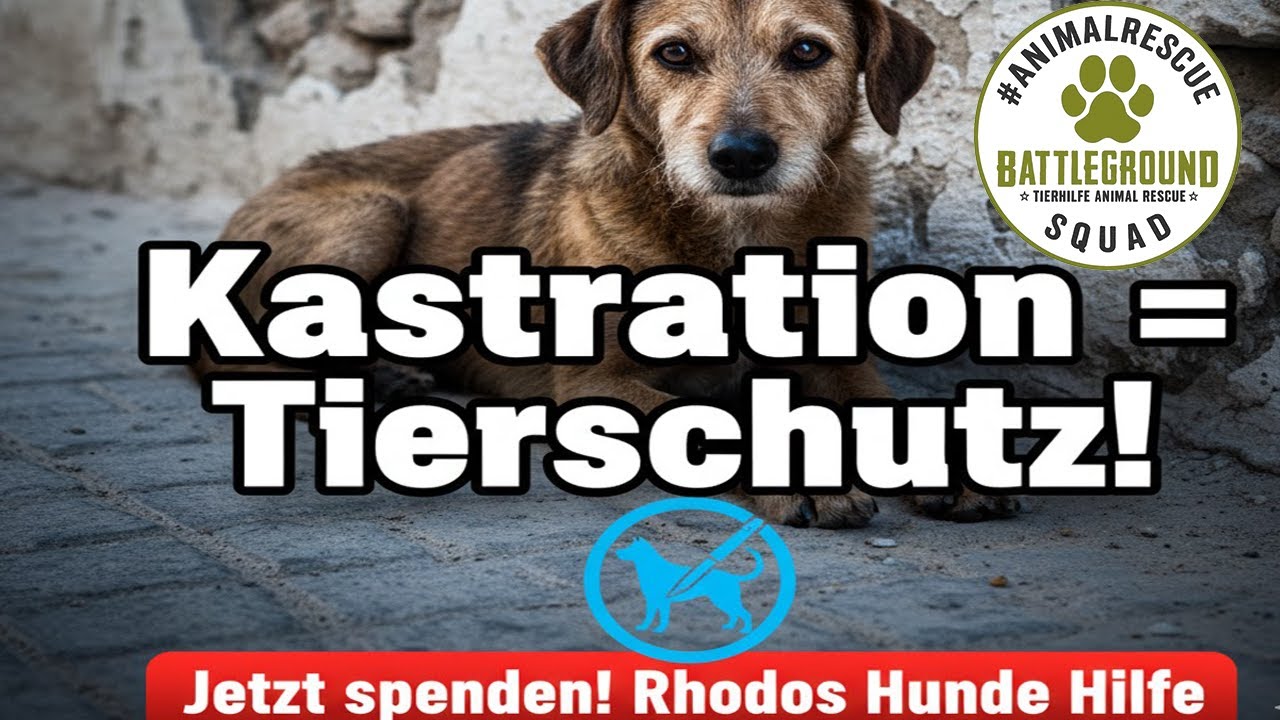 Video: Kastration ist Tierschutz – Kastrationsprojekt auf Rhodos